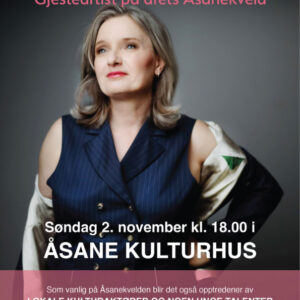 Åsanekveld med Ingrid Bjørnov, 2. november kl. 18:00