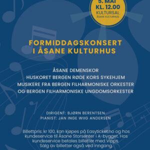 Formiddagskonsert, 5. mai kl. 12:00